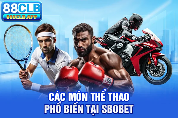 Các môn thể thao phổ biến tại Sbobet 88CLB