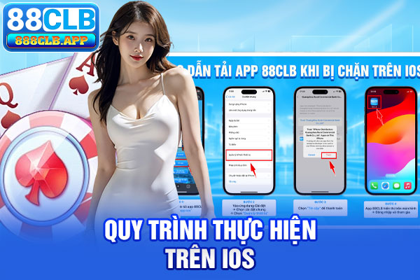 Quy trình thực hiện tải app 88CLB trên iOS